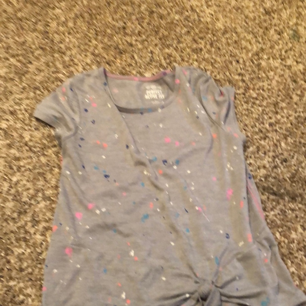 Pant spotted tee shirt